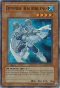 Elemental HERO Bubbleman - Starter Deck: Jaden Yuki - YuGiOh card