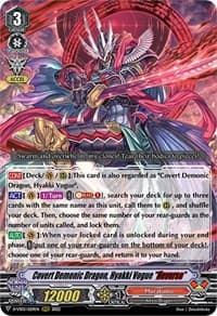 Covert Demonic Dragon, Hyakki Vogue "Reverse" - D-VS03: V Clan Collection Vol.3 - Cardfight Vanguard card
