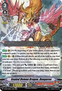 Sealed Demon Dragon, Dungaree - D-VS03: V Clan Collection Vol.3 - Cardfight Vanguard card