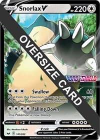 Snorlax V - Jumbo Cards - Pokemon card