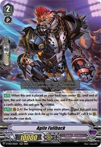 Agile Fullback - D-VS03: V Clan Collection Vol.3 - Cardfight Vanguard card