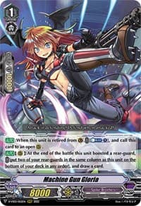 Machine Gun Gloria - D-VS03: V Clan Collection Vol.3 - Cardfight Vanguard card