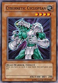 Cybernetic Cyclopean - Starter Deck: Jaden Yuki - YuGiOh card