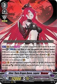 Silver Thorn Dragon Queen, Luquier "Reverse" - D-VS03: V Clan Collection Vol.3 - Cardfight Vanguard card