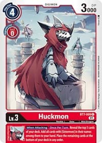 Huckmon - Next Adventure - Digimon Card Game card