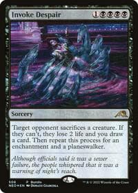 Invoke Despair (NEO Bundle) - Unique and Miscellaneous Promos - Magic: The Gathering card