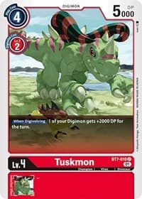 Tuskmon - Next Adventure - Digimon Card Game card