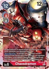 Chaosdramon - Next Adventure - Digimon Card Game card