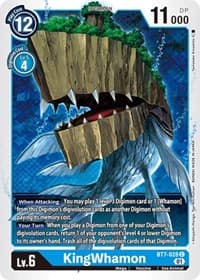 KingWhamon - Next Adventure - Digimon Card Game card
