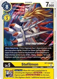 Stefilmon - Next Adventure - Digimon Card Game card