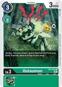 Gotsumon - Next Adventure - Digimon Card Game card