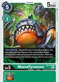 MameTyramon - Next Adventure - Digimon Card Game card