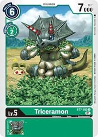 Triceramon - Next Adventure - Digimon Card Game card