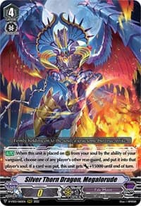 Silver Thorn Dragon, Megalorude - D-VS03: V Clan Collection Vol.3 - Cardfight Vanguard card