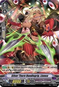 Silver Thorn Handlegrip, Linnea - D-VS03: V Clan Collection Vol.3 - Cardfight Vanguard card