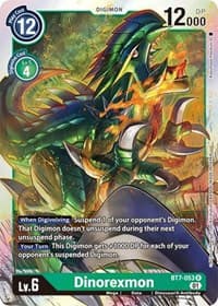 Dinorexmon - Next Adventure - Digimon Card Game card