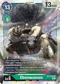 Ebonwumon - Next Adventure - Digimon Card Game card