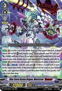 Blue Storm Karma Dragon, Maelstrom "Reverse" - D-VS03: V Clan Collection Vol.3 - Cardfight Vanguard card
