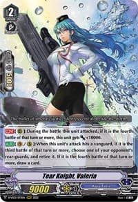 Tear Knight, Valeria - D-VS03: V Clan Collection Vol.3 - Cardfight Vanguard card