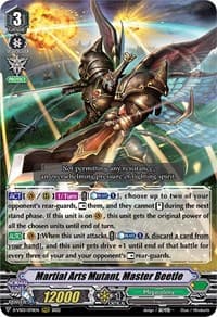 Martial Arts Mutant, Master Beetle - D-VS03: V Clan Collection Vol.3 - Cardfight Vanguard card