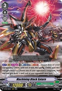 Machining Black Saturn - D-VS03: V Clan Collection Vol.3 - Cardfight Vanguard card