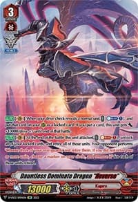 Dauntless Dominate Dragon "Reverse" (SP) - D-VS03: V Clan Collection Vol.3 - Cardfight Vanguard card