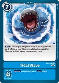 Tidal Wave - Next Adventure - Digimon Card Game card