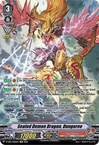 Sealed Demon Dragon, Dungaree (SP) - D-VS03: V Clan Collection Vol.3 - Cardfight Vanguard card