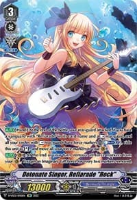 Detonate Singer, Refiarade "Rock" (SP) - D-VS03: V Clan Collection Vol.3 - Cardfight Vanguard card