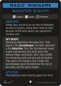 Magic Minigame: Booster Sleuth - Kamigawa: Neon Dynasty - Magic: The Gathering card