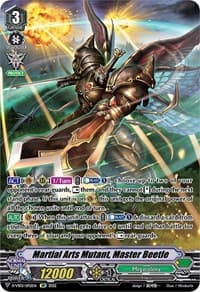 Martial Arts Mutant, Master Beetle (SP) - D-VS03: V Clan Collection Vol.3 - Cardfight Vanguard card