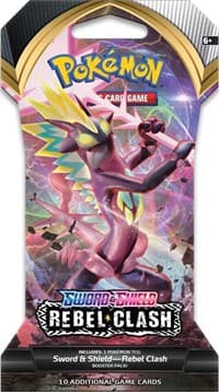 Rebel Clash Sleeved Booster Pack - SWSH02: Rebel Clash - Pokemon card
