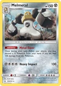 Melmetal - 129/214 (Cosmos Holo) - Blister Exclusives - Pokemon card