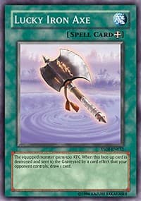 Lucky Iron Axe - Starter Deck: Jaden Yuki - YuGiOh card