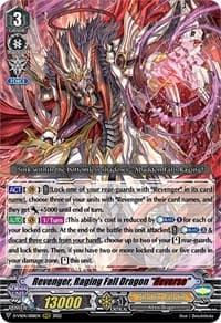 Revenger, Raging Fall Dragon "Reverse" - D-VS04: V Clan Collection Vol.4 - Cardfight Vanguard card