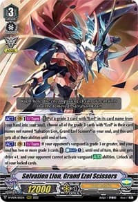 Salvation Lion, Grand Ezel Scissors - D-VS04: V Clan Collection Vol.4 - Cardfight Vanguard card