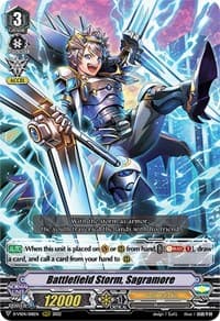 Battlefield Storm, Sagramore - D-VS04: V Clan Collection Vol.4 - Cardfight Vanguard card