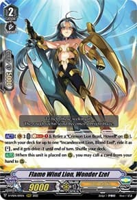Flame Wind Lion, Wonder Ezel - D-VS04: V Clan Collection Vol.4 - Cardfight Vanguard card