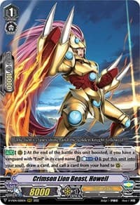 Crimson Lion Beast, Howell - D-VS04: V Clan Collection Vol.4 - Cardfight Vanguard card