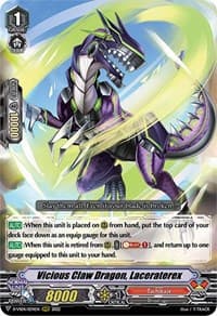 Vicious Claw Dragon, Laceraterex - D-VS04: V Clan Collection Vol.4 - Cardfight Vanguard card