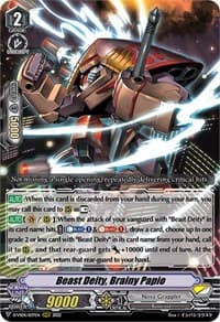 Beast Deity, Brainy Papio - D-VS04: V Clan Collection Vol.4 - Cardfight Vanguard card