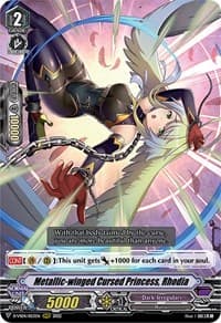 Metallic-winged Cursed Princess, Rhodia - D-VS04: V Clan Collection Vol.4 - Cardfight Vanguard card