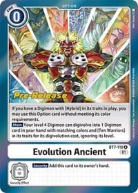 Evolution Ancient - Next Adventure Pre-Release Cards - Digimon Card Game card