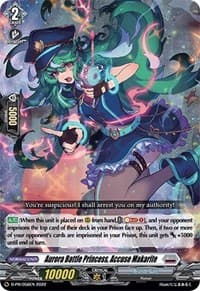 Aurora Battle Princess, Accuse Makarite - D Promo Cards - Cardfight Vanguard card