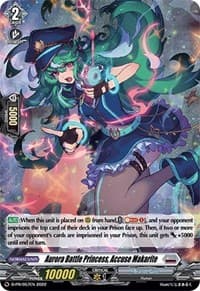 Aurora Battle Princess, Accuse Makarite (Holo Foil) - D Promo Cards - Cardfight Vanguard card