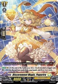 Discernment Magic, Pupurira - D Promo Cards - Cardfight Vanguard card