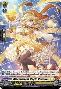 Discernment Magic, Pupurira (Holo Foil) - D Promo Cards - Cardfight Vanguard card