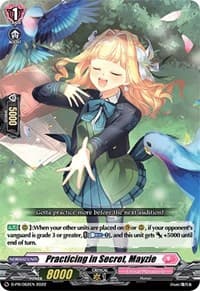 Practicing in Secret, Mayzie - D Promo Cards - Cardfight Vanguard card