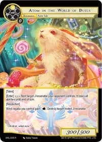 Atom in the World of Duels - Game of Gods: Reloaded - Force of Will card