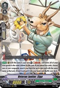 Veteran Janitor, Siga - D-VS04: V Clan Collection Vol.4 - Cardfight Vanguard card